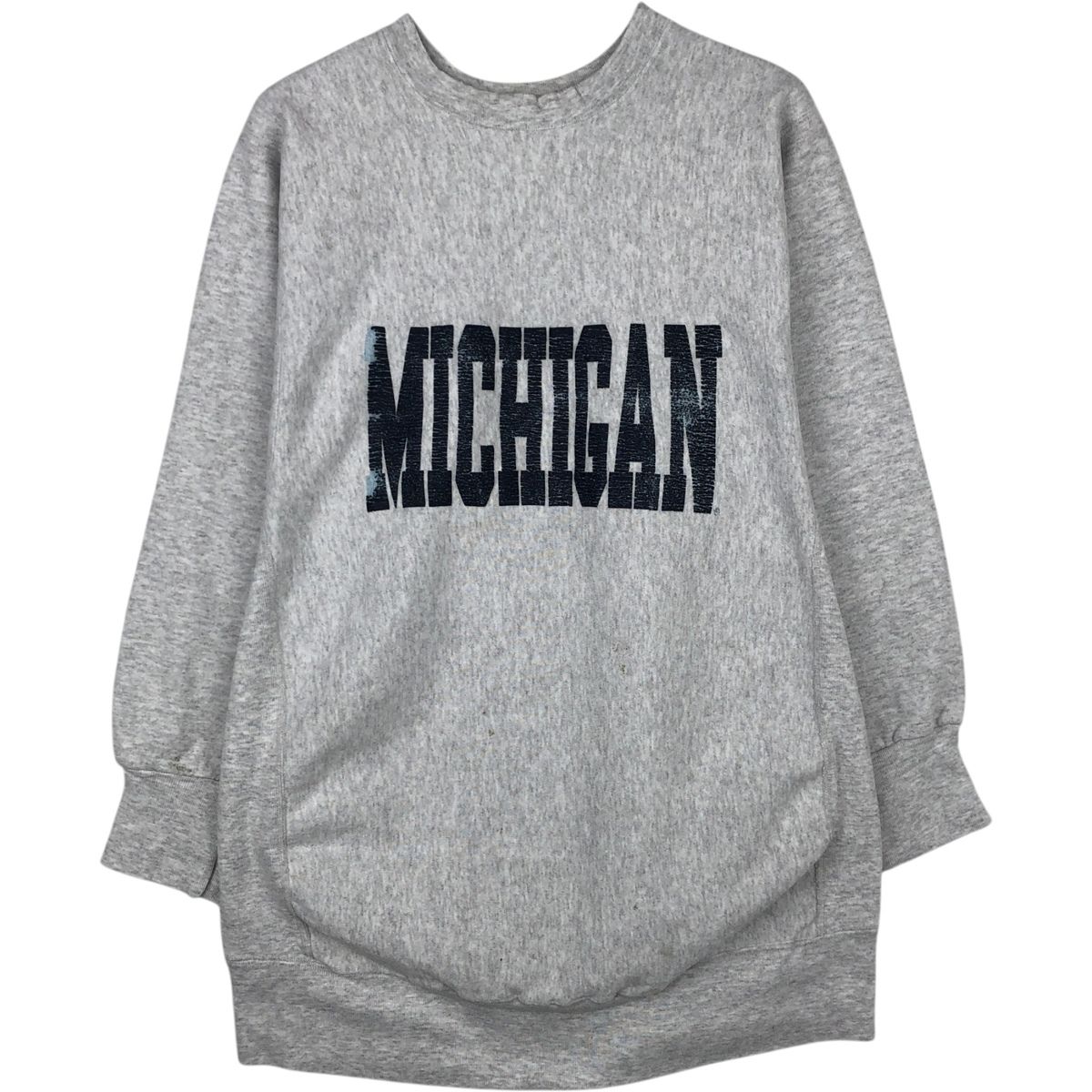 古着 90年代 MEDALLION MICHIGAN ミシガン大学 カレッジスウェット 