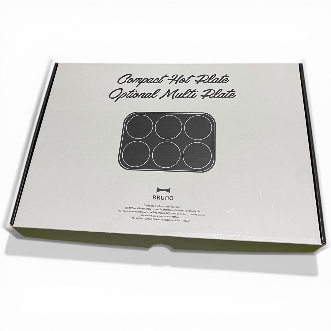Compact Hot Plate 未使用品 新品・未使用】BRUNO ブルーノ compact hot plate 別売りプレート3点