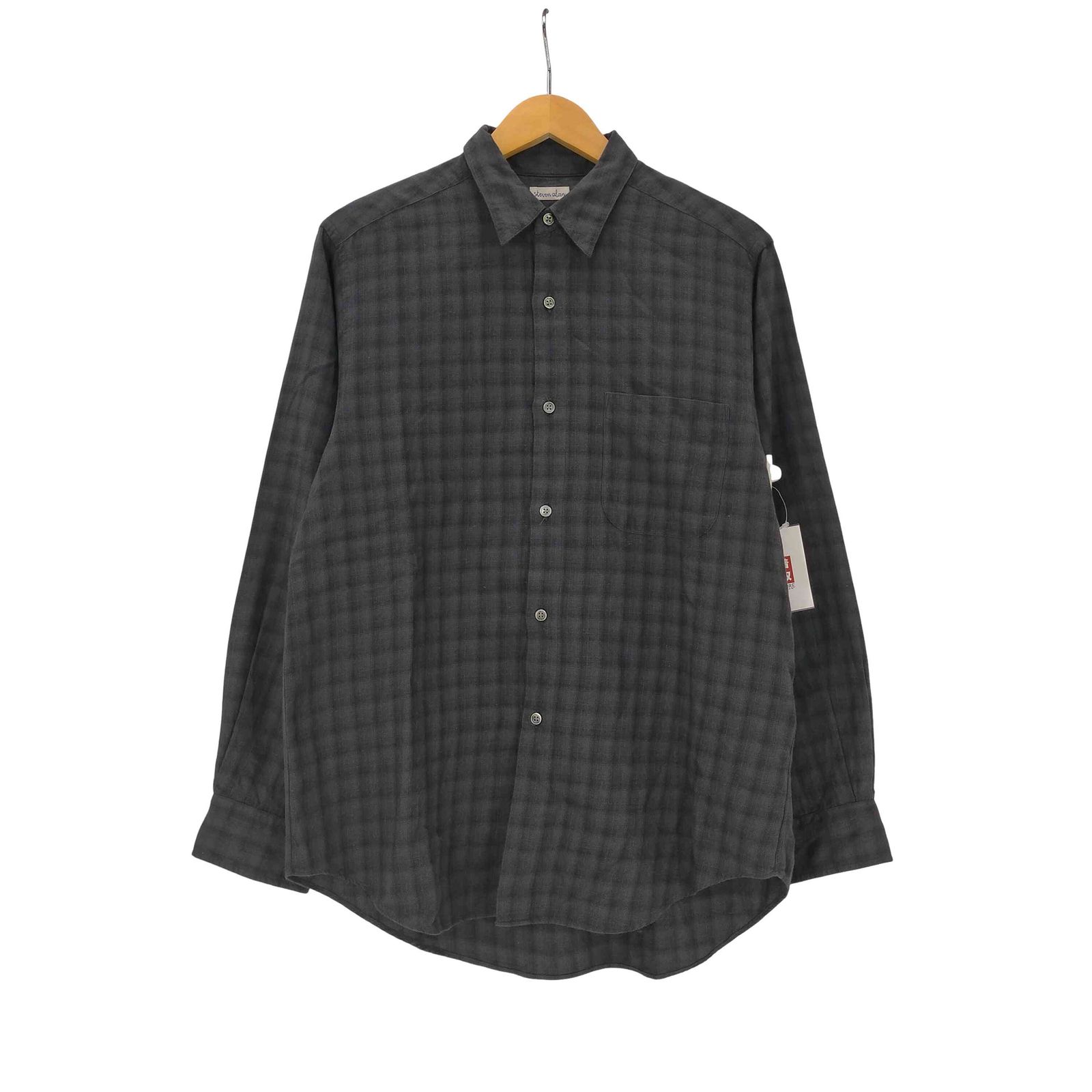 Steven Alan 25AW オンブレーチェックレギュラーカラーネルシャツ スティーブンアラン Steven Alan 25AW ネル オンブレー チェック