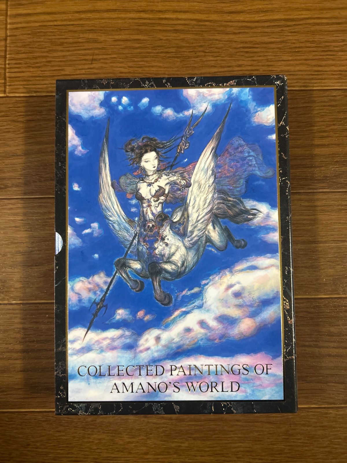 COLLECTED PAINTINGS OF AMANO S WORLD 天野喜孝 画集 イラストカード