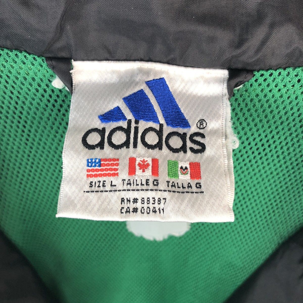 古着 90~00年代 アディダス adidas ウインドブレーカー メンズL相当
