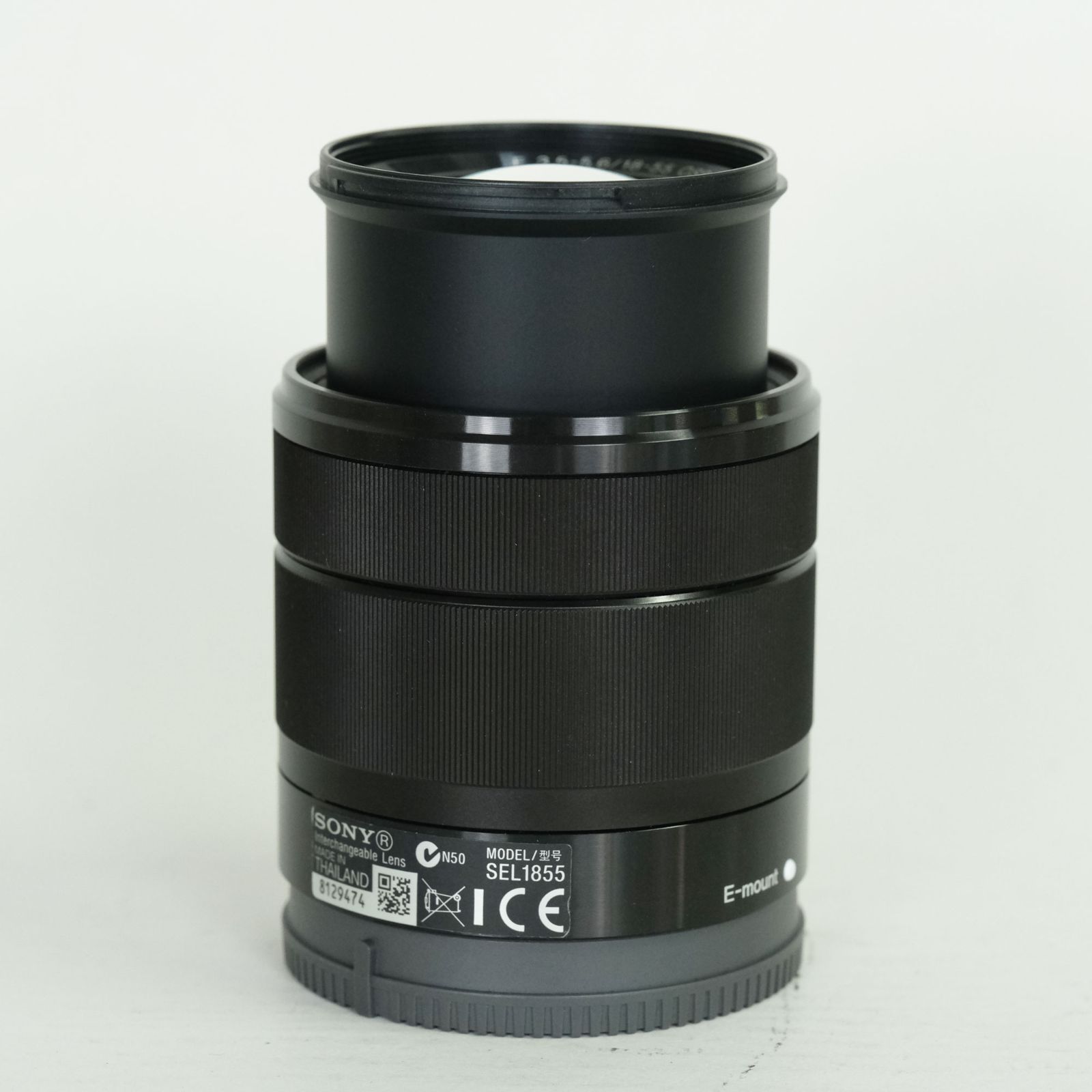 美品 | フィルター付] SONY E 18-55mm F3.5-5.6 OSS SEL1855 ブラック 