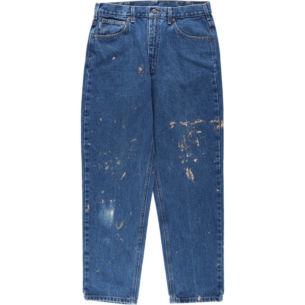 古着 カーハート Carhartt RELAXED FIT ペイント テーパードデニム 