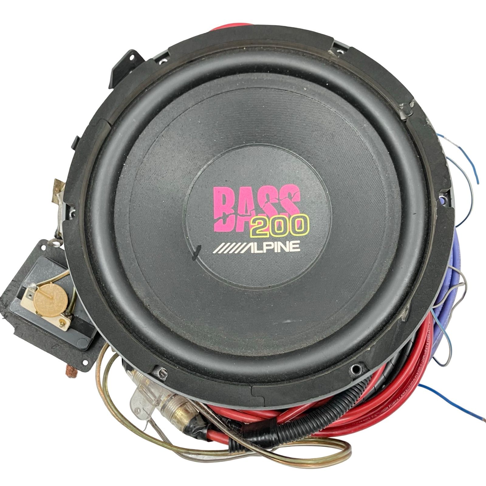 アルパイン BASS200 ウーファー スピーカー ALPINE BASS200？ のパーツ