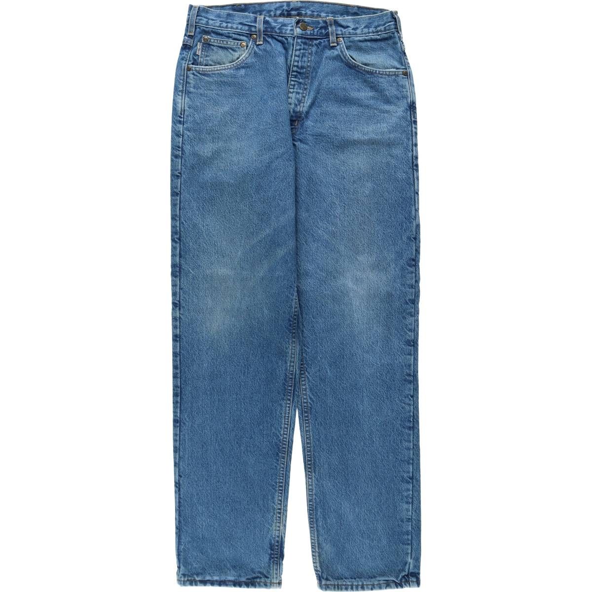 古着 カーハート Carhartt ストレートデニムパンツ USA製 メンズw34 
