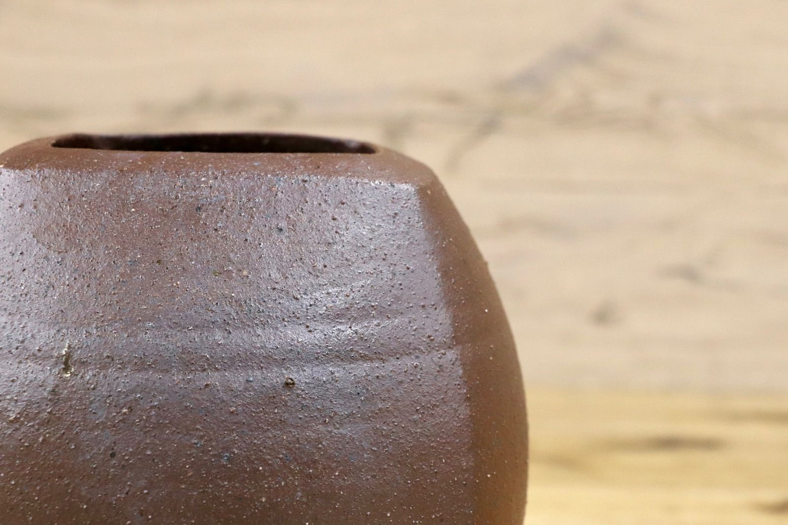 GMIO1○市野悟窯 丹波焼 花瓶 フラワーベース 花入 壺 作家物 陶器