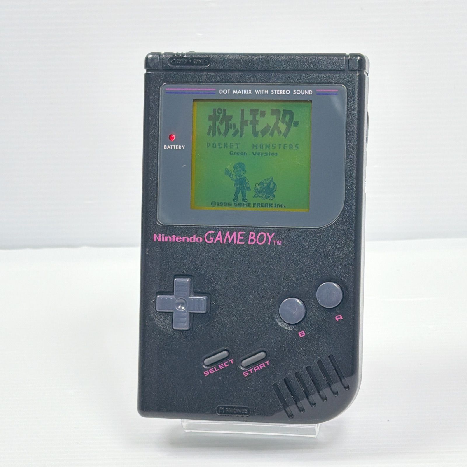 ゲームボーイブロス ブラック 外装美品 ポケットモンスター 緑 付き
