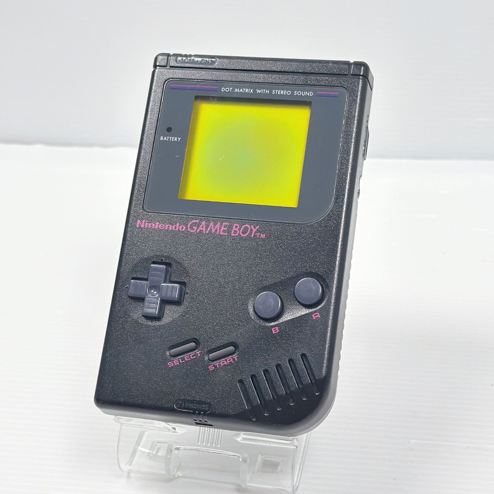 【希少品】初代ゲームボーイの同型機の黒色+カセット15個セット ゲームボーイブロス ブラック 外装美品 ポケットモンスター 緑 付き