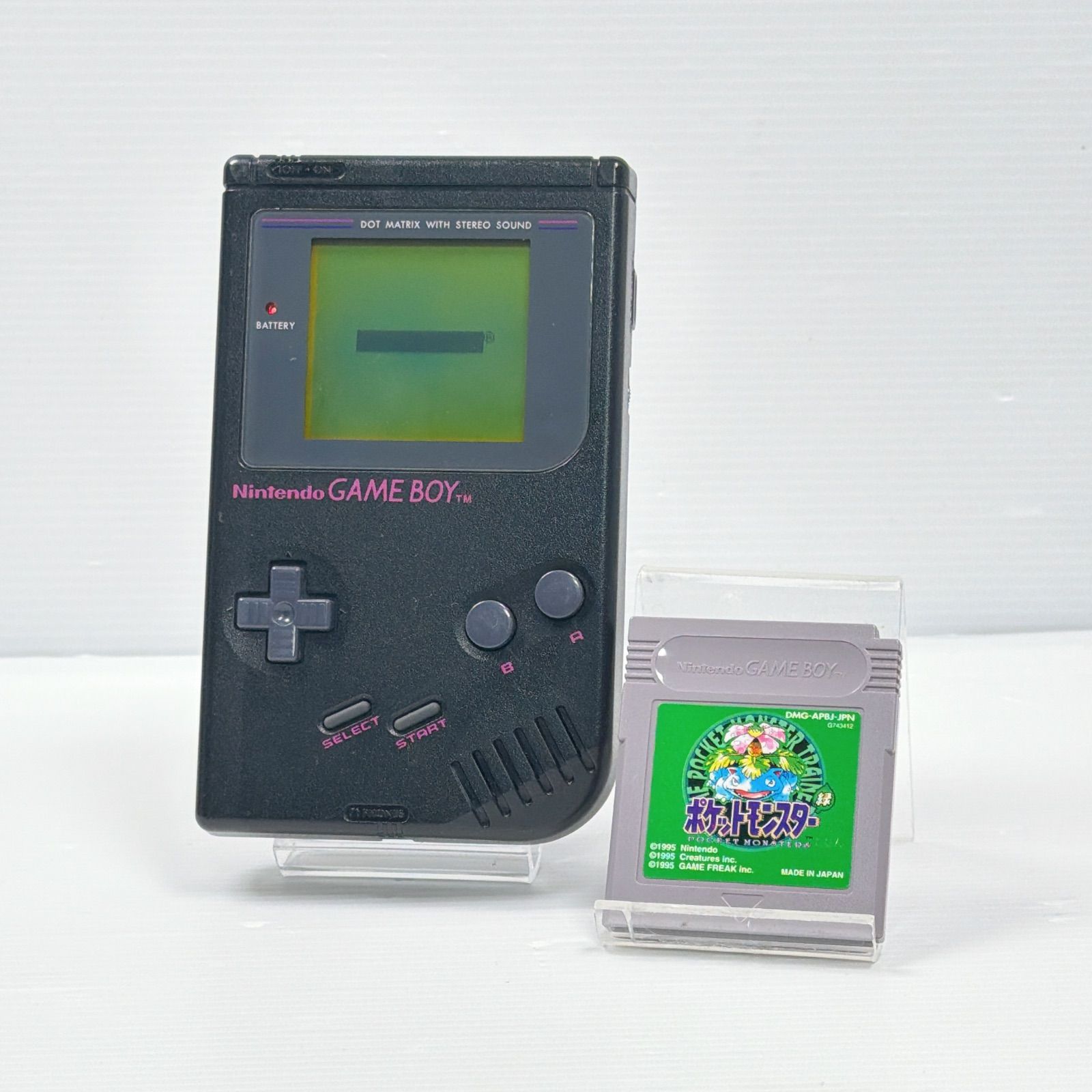 ゲームボーイブロス ブラック 外装美品 ポケットモンスター 緑 付き