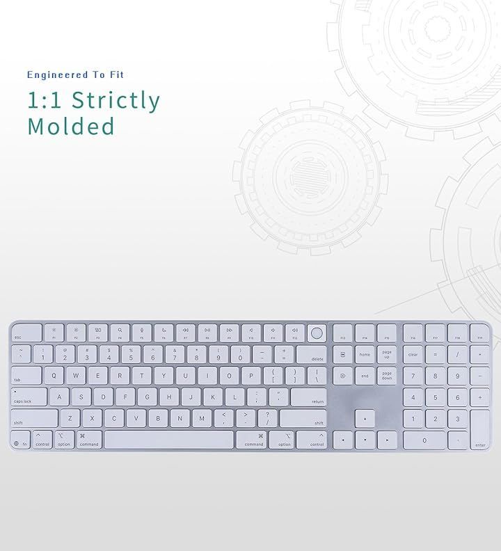iMac Magic Keyboard用 キーボードカバー US配列 A3119対応 - メルカリ