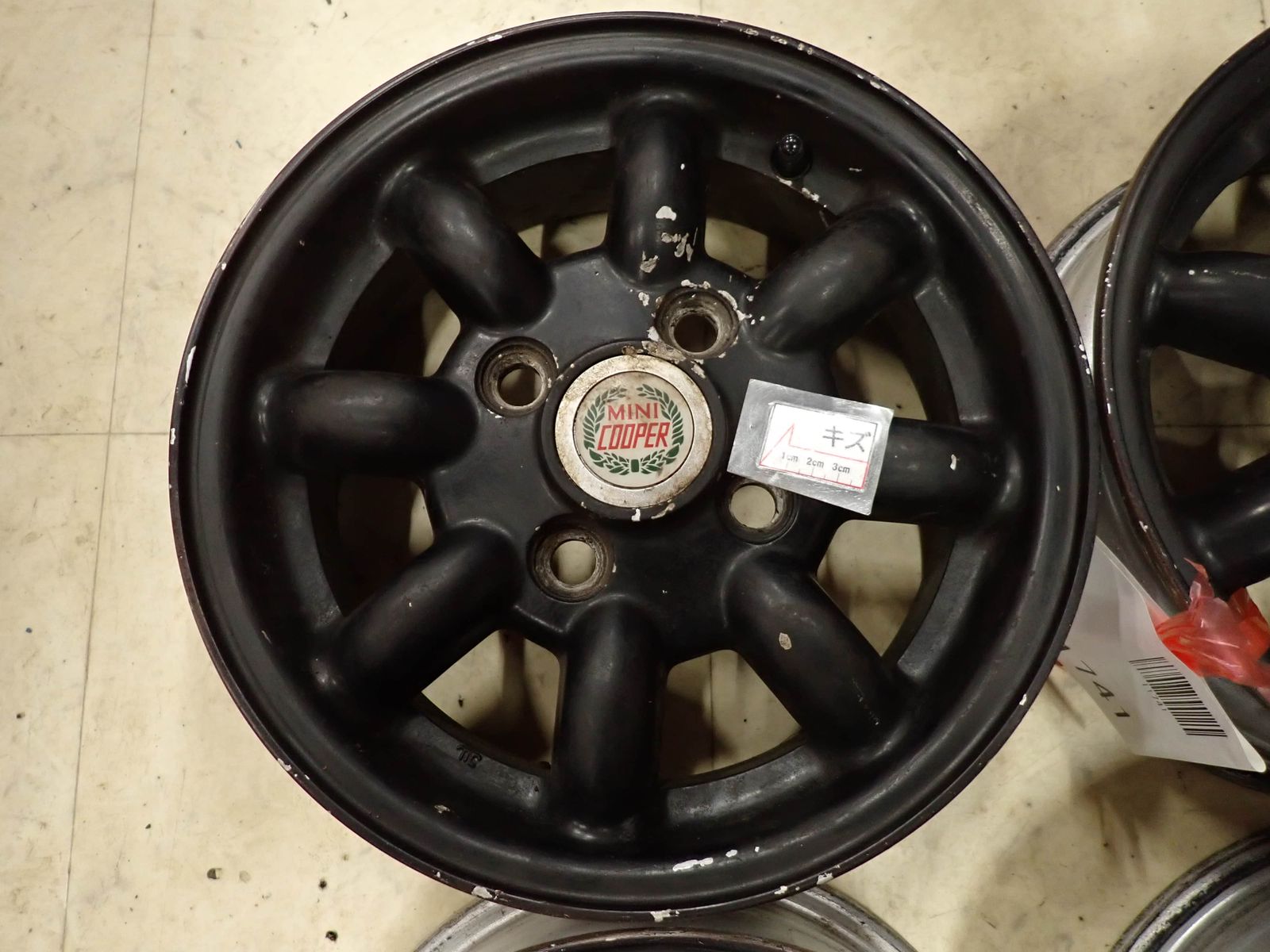 4本SET 会社宛 送料無料 12×4.5J MINI ローバーミニ 純正 アルミ 