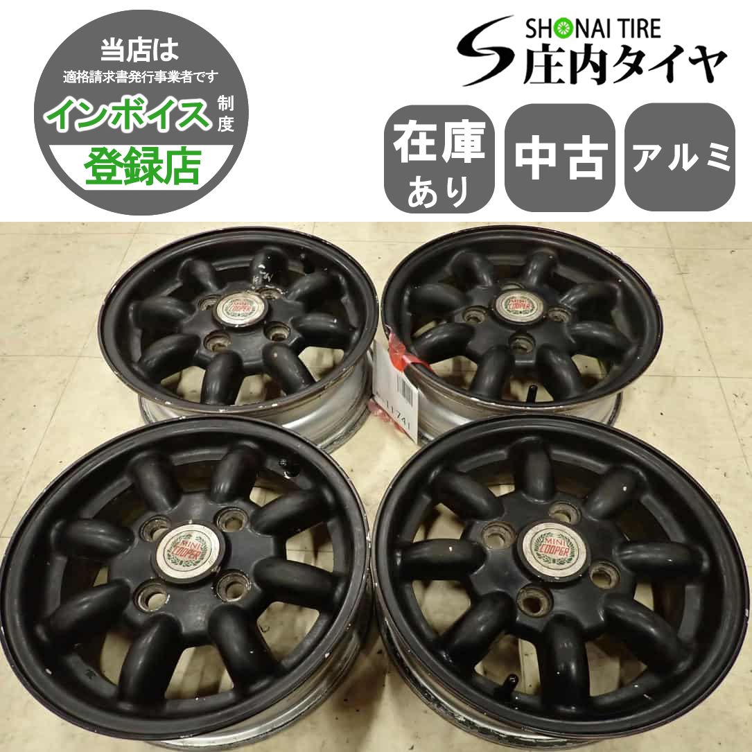 4本SET 会社宛 送料無料 12×4.5J MINI ローバーミニ 純正 アルミ 