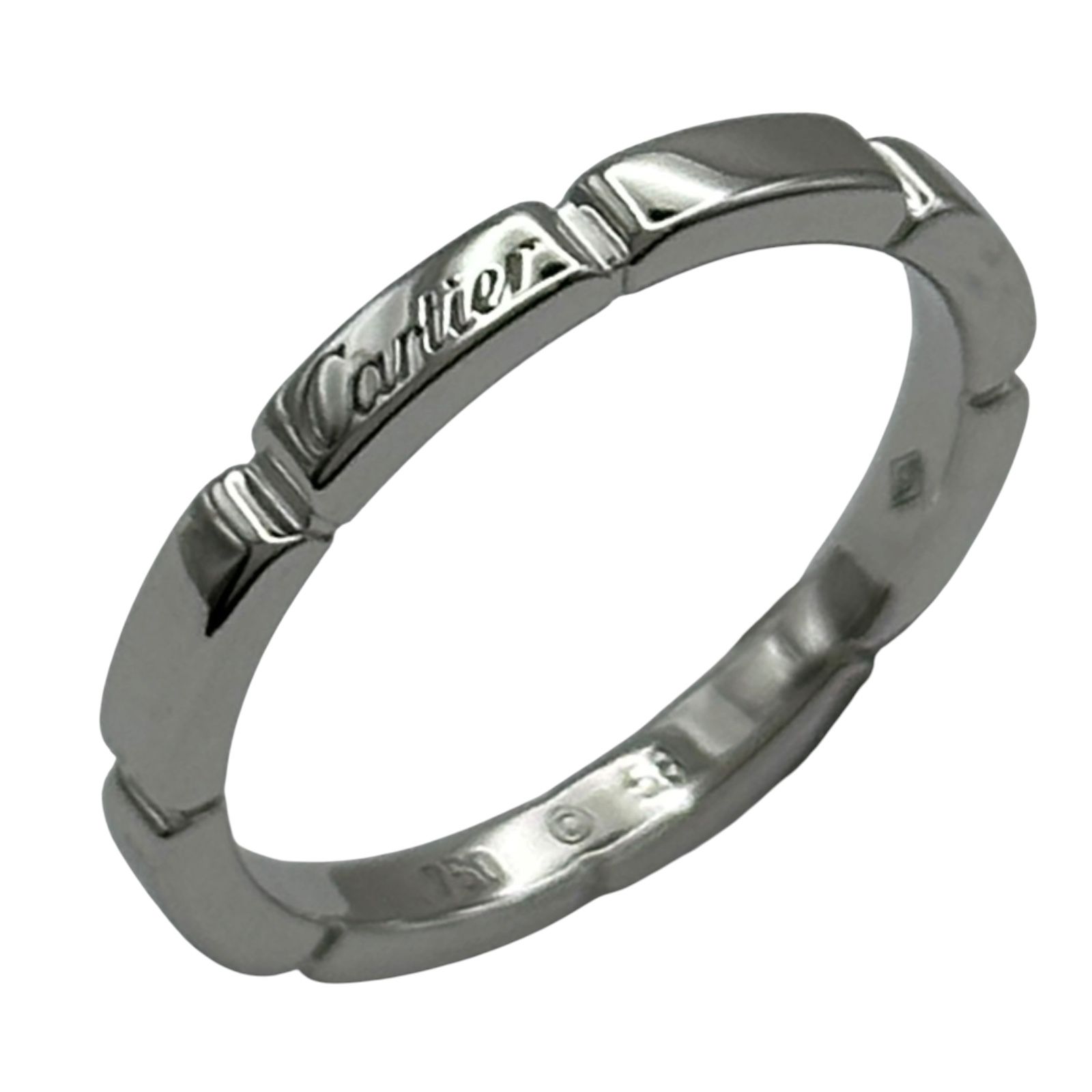 カルティエ Cartier マイヨンパンテールリング ホワイトゴールド 750