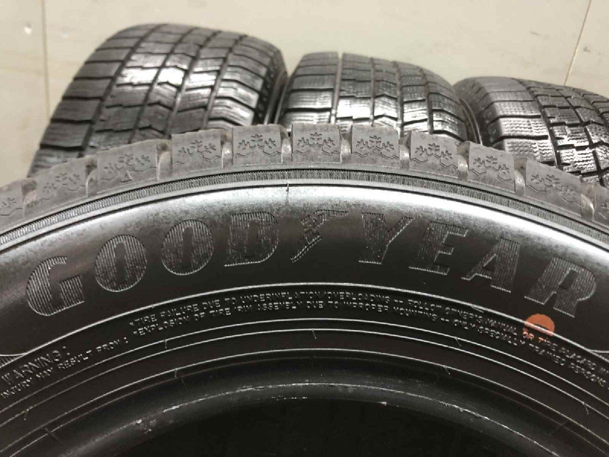 GOODYEAR ICENAVI8 195/65R15 15インチ スタッドレス 4本 21年製 バリ 