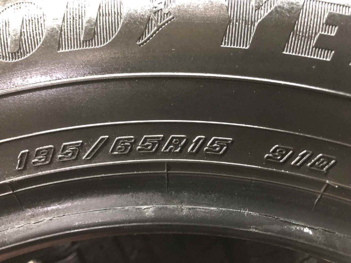 GOODYEAR ICENAVI8 195/65R15 15インチ スタッドレス 4本 21年製 バリ 