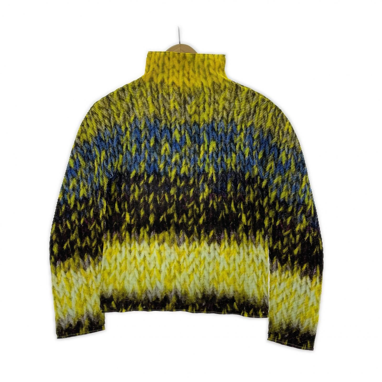 ISSEY MIYAKE me ISSEY NIYAKE 25AW MIX YARN ﾊｲﾈｯｸﾄｯﾌﾟｽ - メルカリ