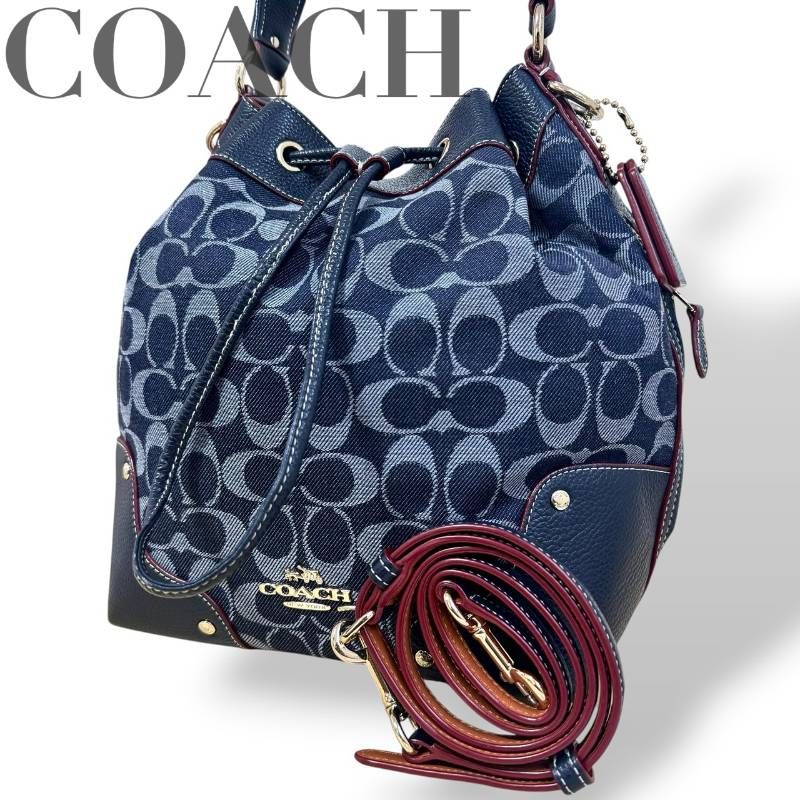 美品☆COACH コーチ☆ショルダーバッグ ハンドバッグ 2way 斜め掛け