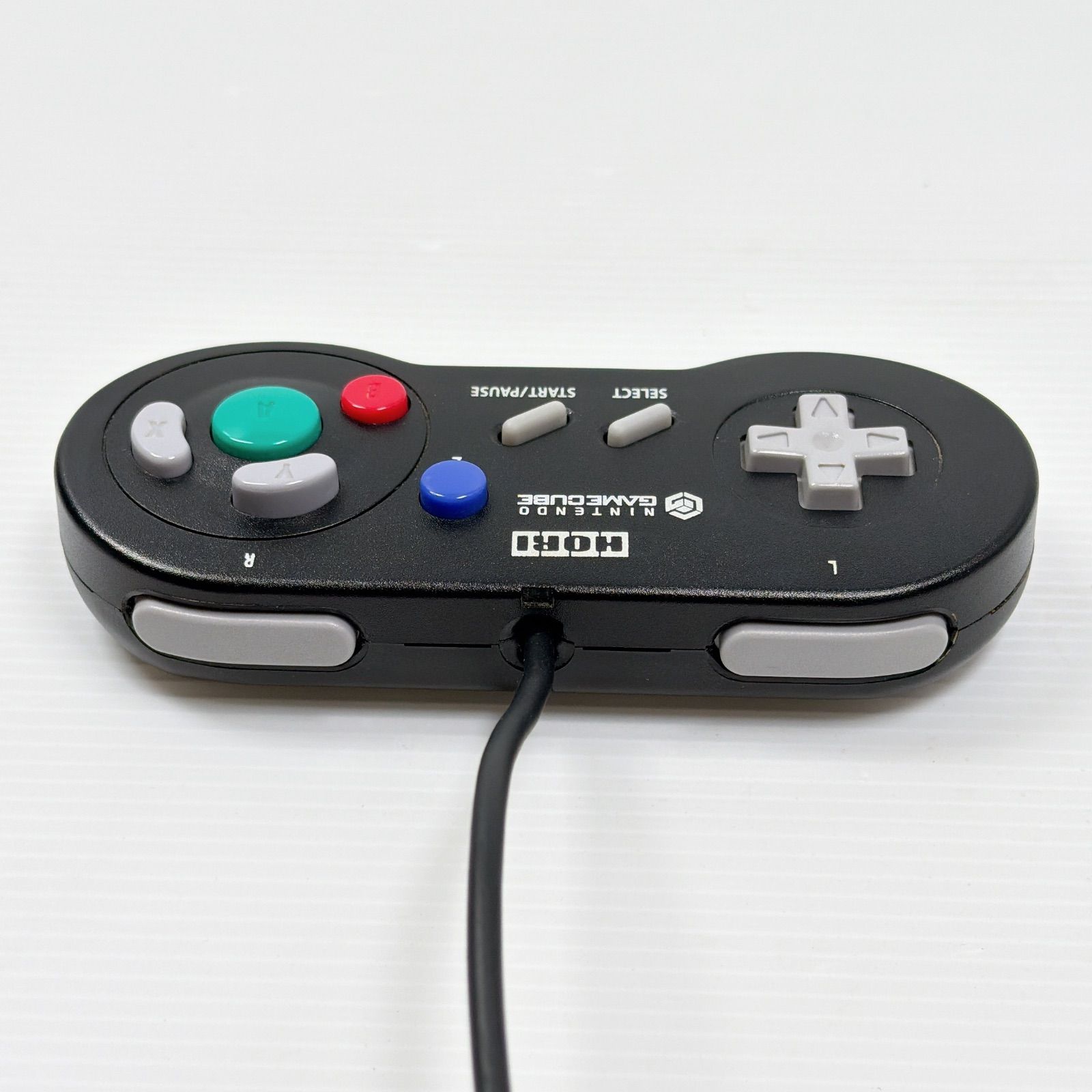 美品 ニンテンドー ゲームキューブ デジタルコントローラー ブラック 