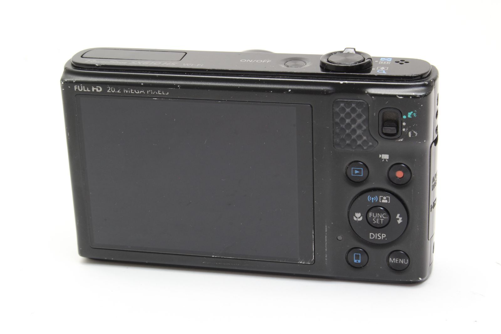 D (ジャンク) Canon キヤノン PowerShot SX610 HS ブラック 返品不可 3 