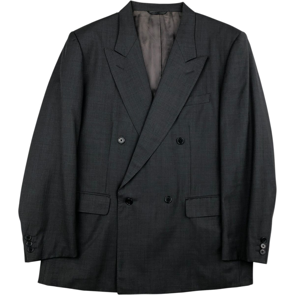 古着 バーバリー Burberry's ピークドラペル ダブルブレスト