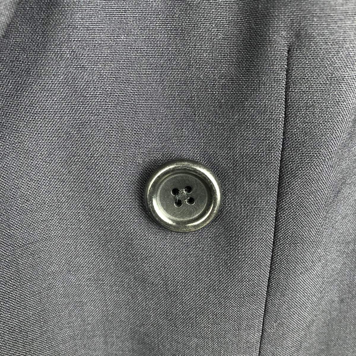 古着 ヒューゴボス HUGO BOSS ピークドラペル ダブルブレスト ウール