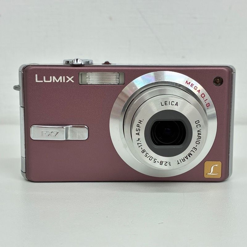 Panasonic LUMIX DMC-FX7 ブロンズ ピンク 動作確認済 カメラ 動作確認済 Panasonic LUMIX DMC-FX7 デジカメ ピンク