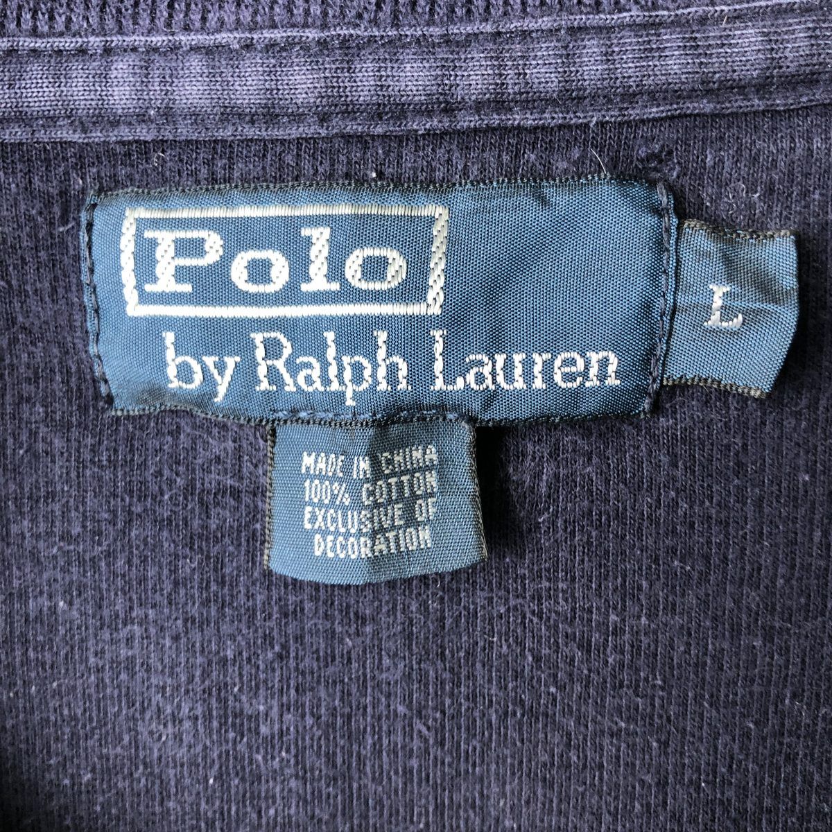 古着 ラルフローレン Ralph Lauren POLO by Ralph Lauren リブ編み