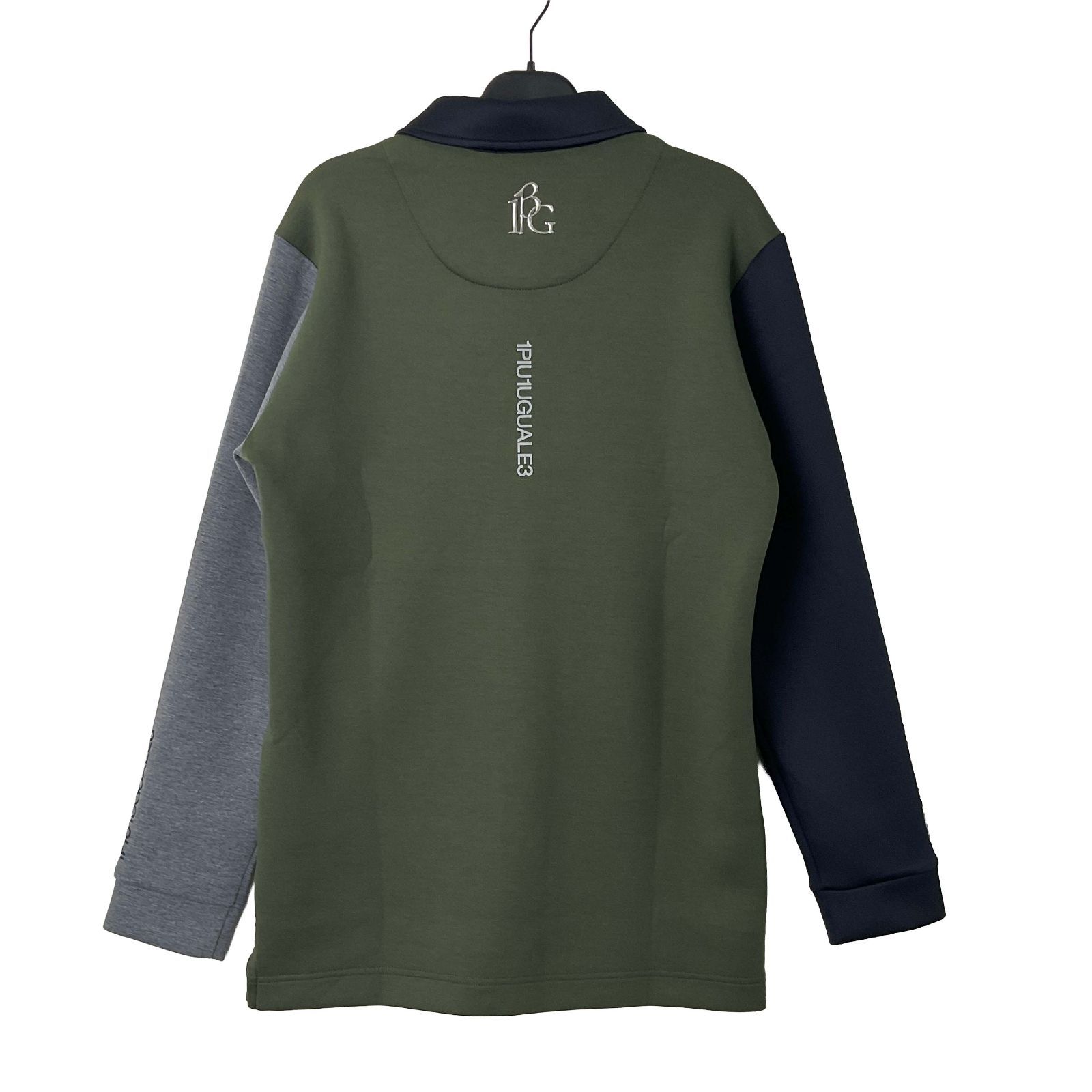 新品 1PIU1UGUALE3 GOLF L/S POLO CRAZY クレイジーパターン 新品 1PIU1UGUALE3 GOLF L/S POLO CRAZY クレイジーパターン