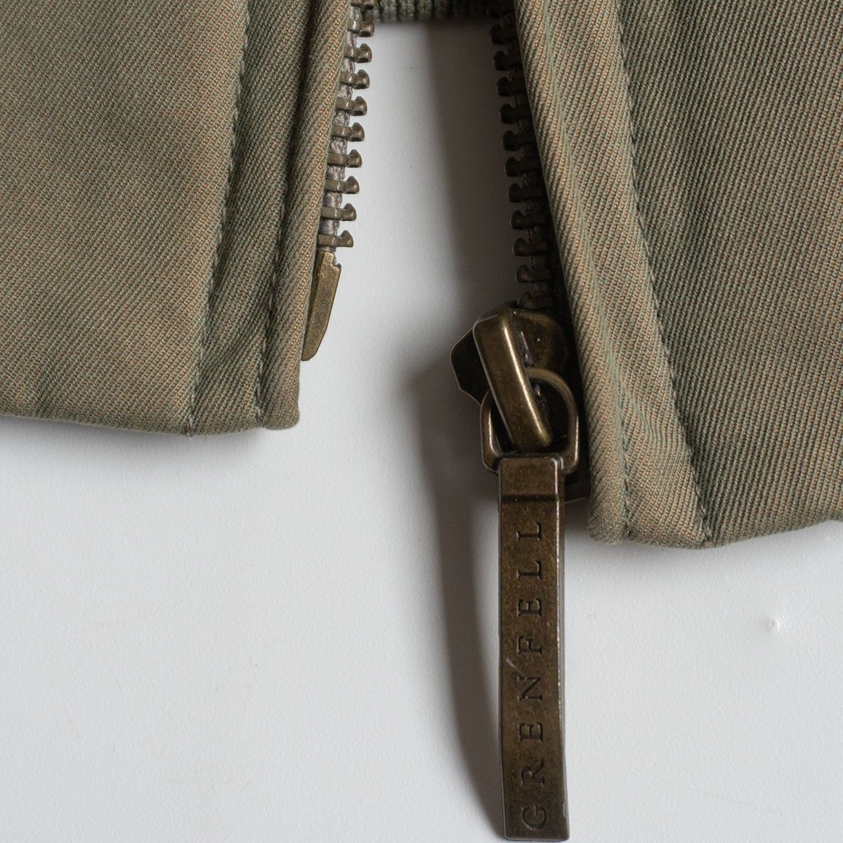 美品】GRENFELL【HARRINGTON JACKET】38 ハリントン ジャケット 玉虫