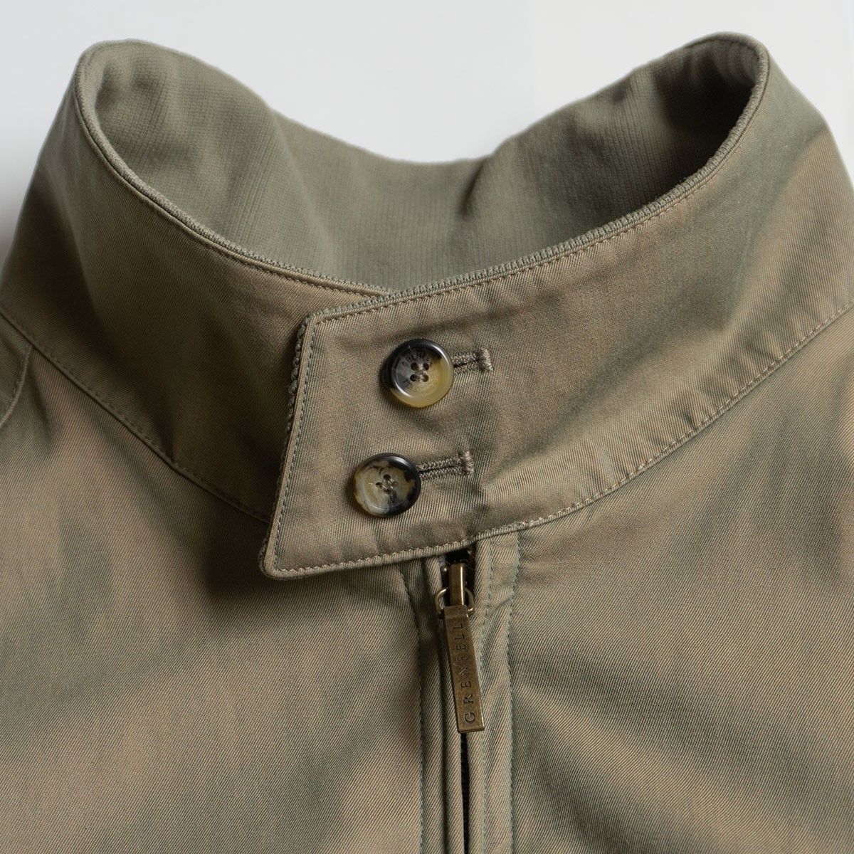 美品】GRENFELL【HARRINGTON JACKET】38 ハリントン ジャケット 玉虫