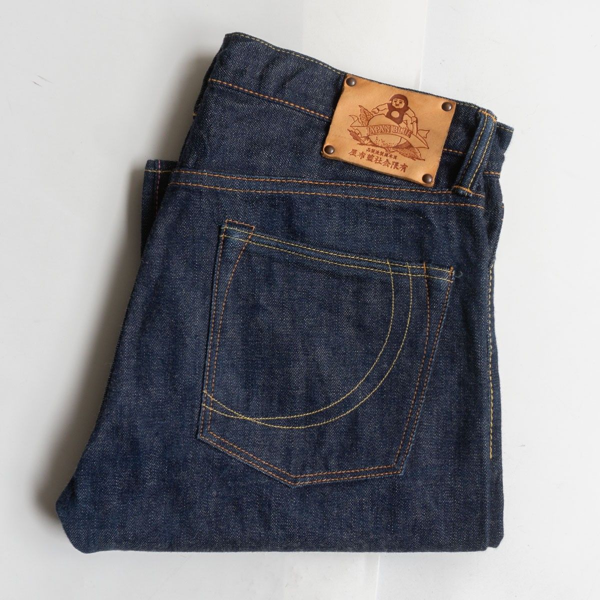 美品】 桃太郎ジーンズ【G007-MB 銅丹レーベル タイトストレート