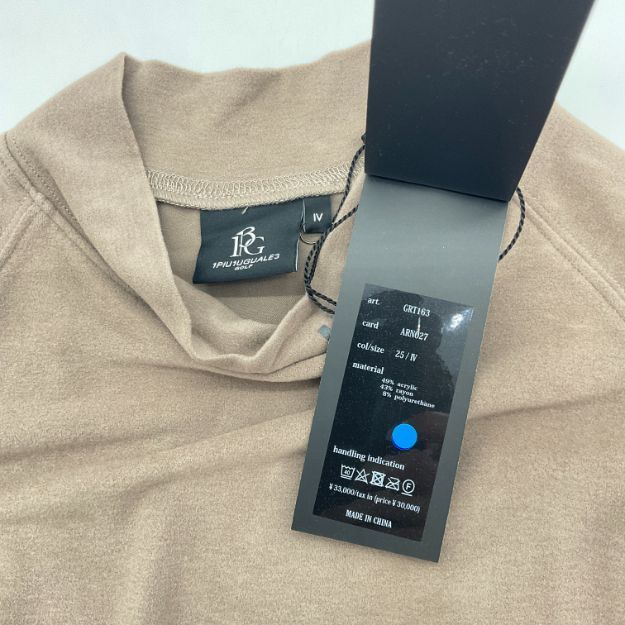 新品 1PIU1UGUALE3 GOLF × lucien pellat-finet golf RAGLAN L/S UV