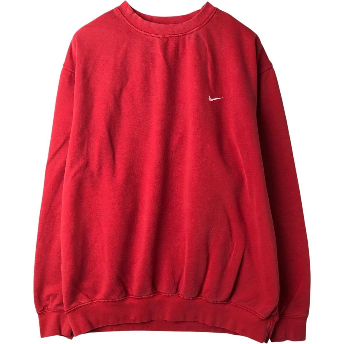 古着 00年代 ナイキ NIKE ワンポイントロゴスウェットシャツ 