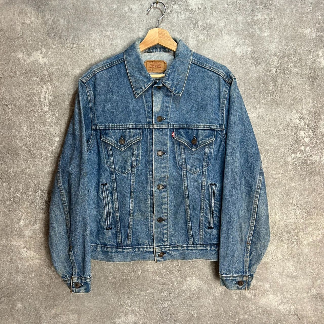 70's-80's Levi's リーバイス 70506-0214 スモールe 不均等V size 42R