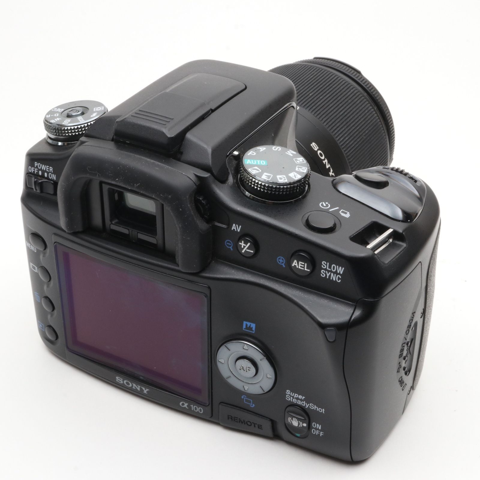 SONY α100 ズームレンズキット ブラック DSLRA100K 一眼レフ 〔SONY A 