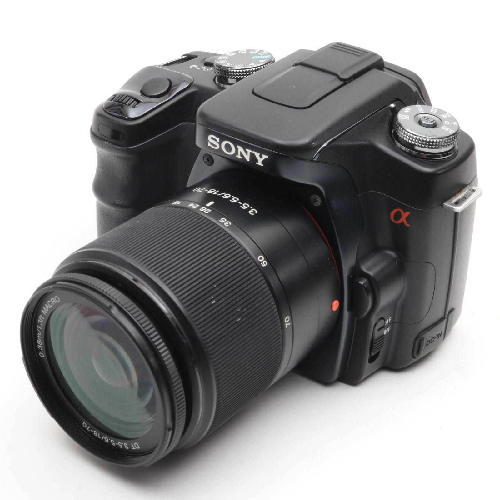 SONY α100 ズームレンズキット ブラック DSLRA100K 一眼レフ 〔SONY A 