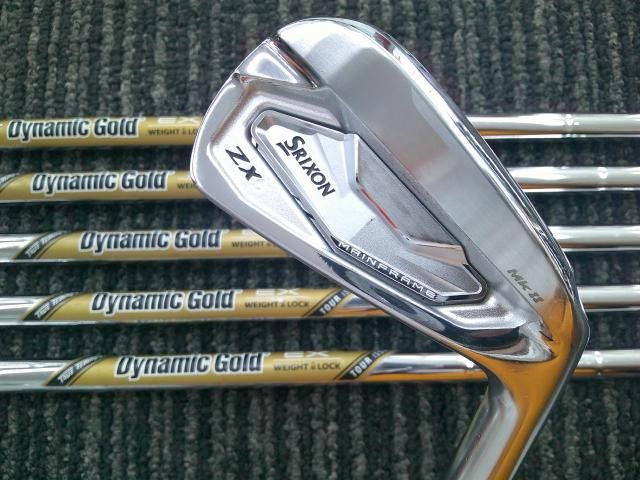 中古 アイアンセット ダンロップ スリクソンZX5 Mk II/Dynamic Gold EX