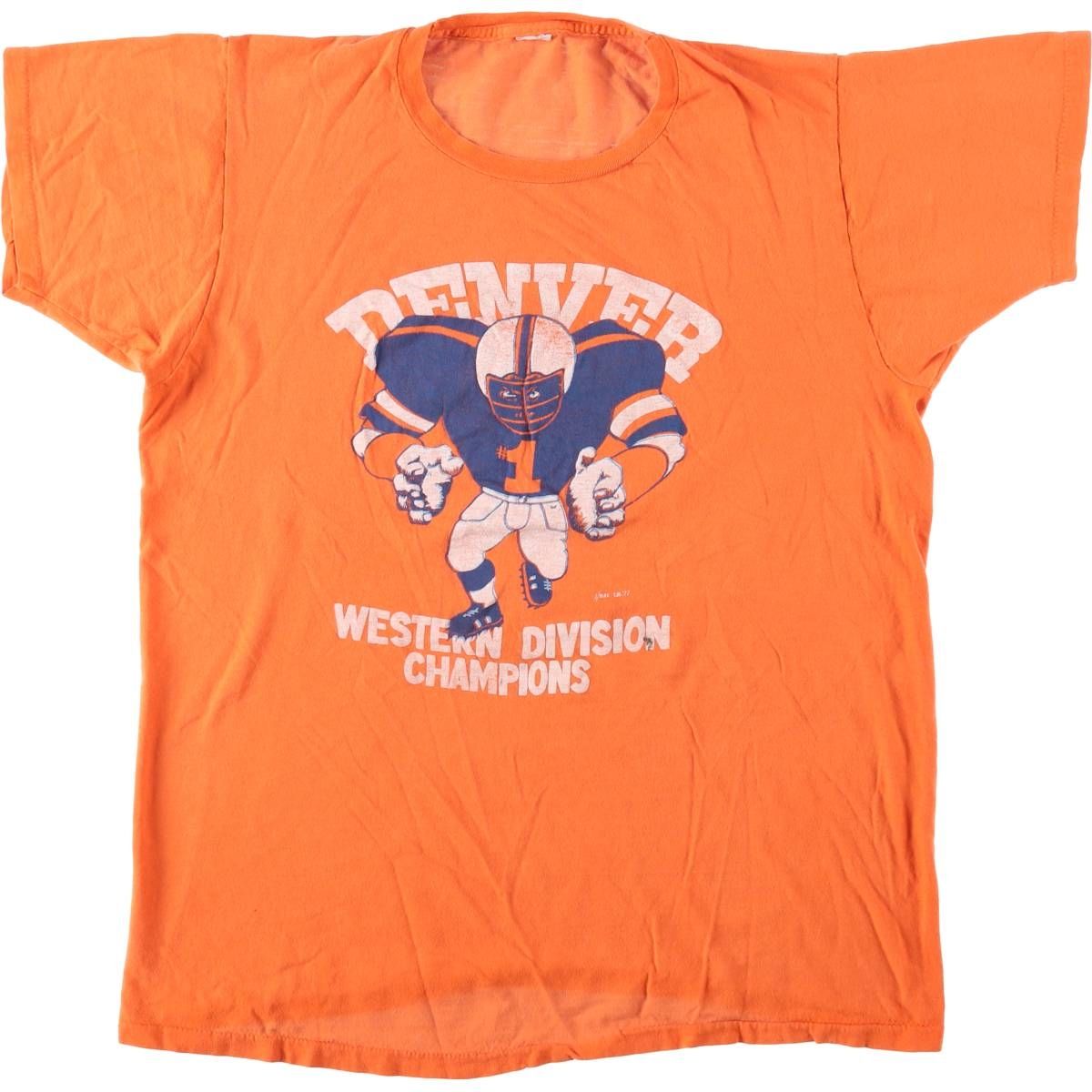 古着 NFL DENVER BRONCOS デンバーブロンコス スウェットプルオーバー 