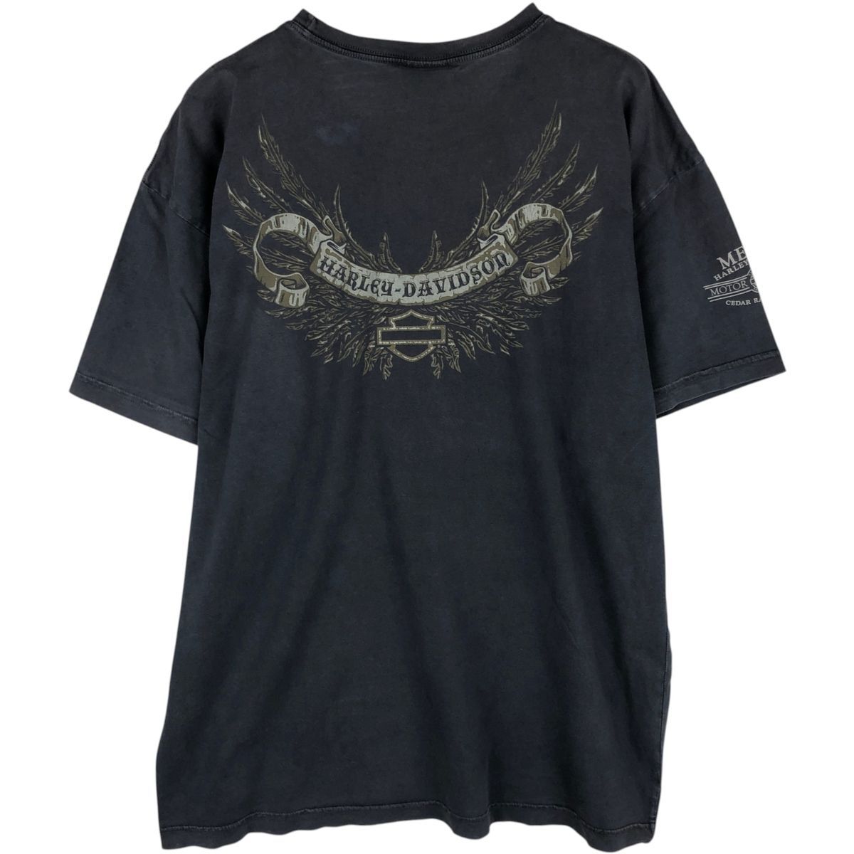 古着 ハーレーダビッドソン Harley-Davidson ドクロ柄 スカル柄 スカル 