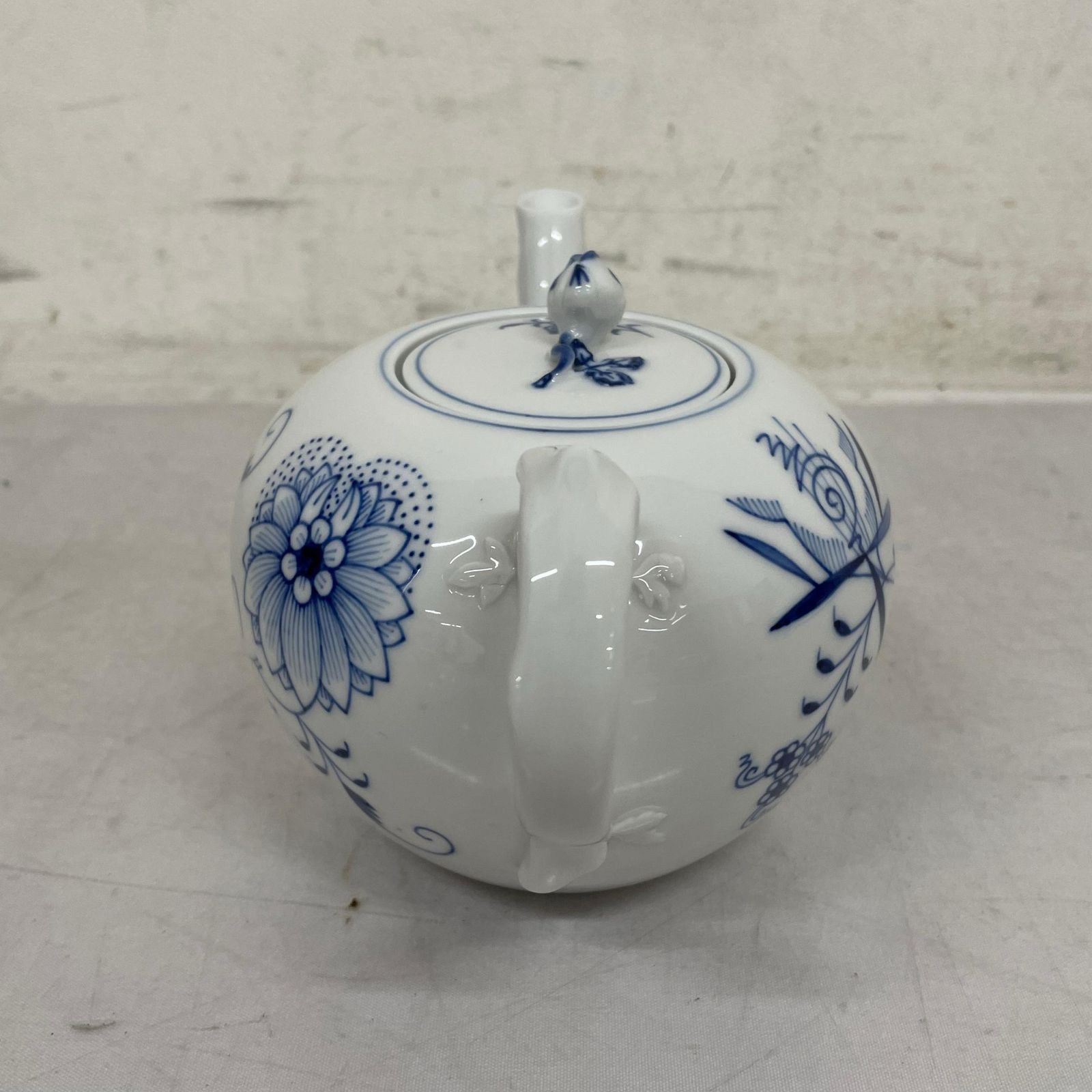 希少】Meissen マイセン ブルーオニオン 急須 蓋付き湯呑み 5客 ティー