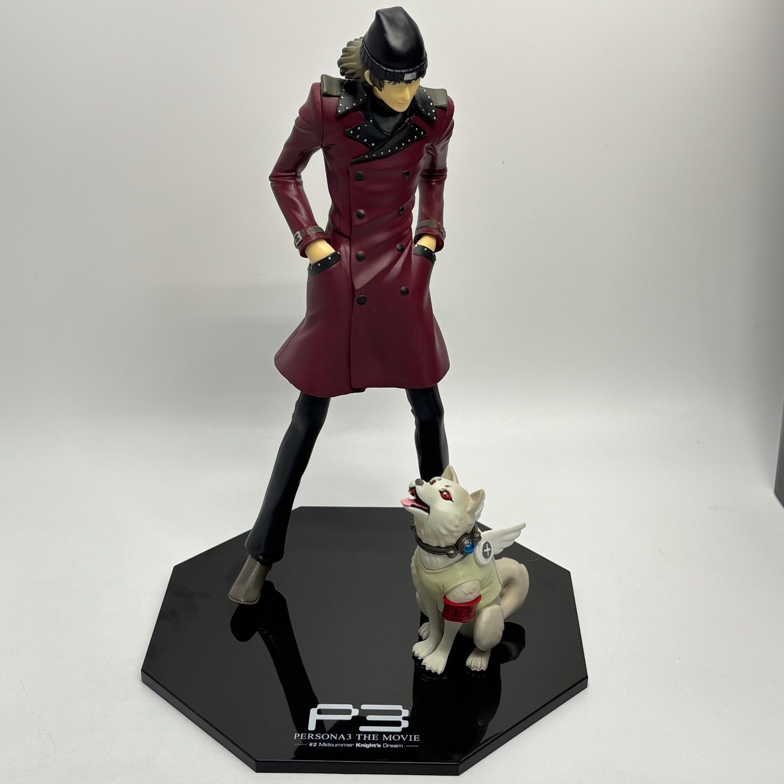 【未開封品】『ペルソナ3 荒垣真次郎 & コロマル 1/8フィギュア　セット』 ペルソナ3 荒垣真次郎 & コロマル 1/8スケール フィギュアセット P3