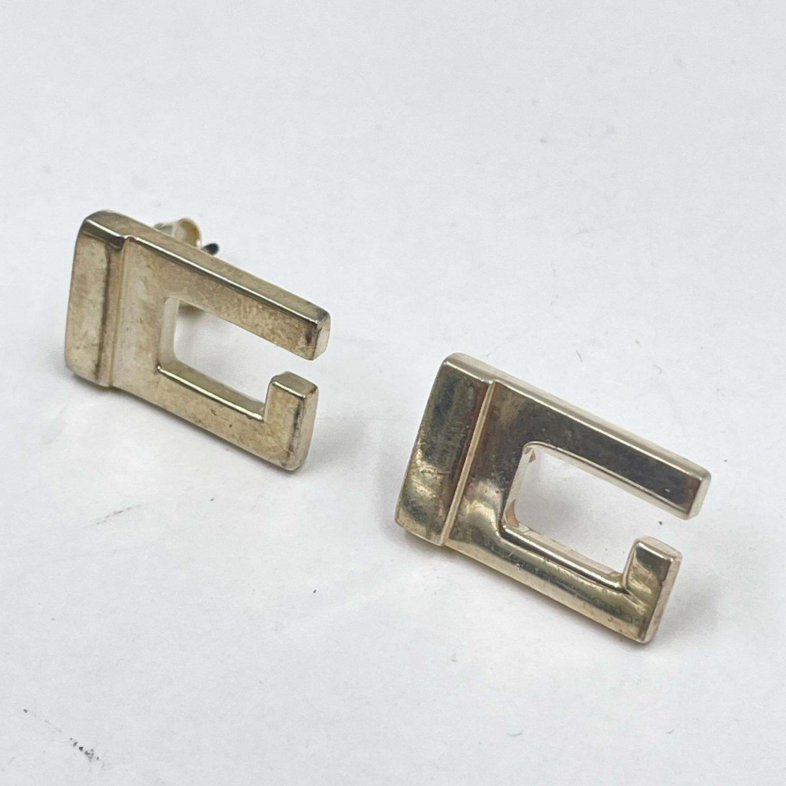 GUCCI グッチ Gロゴモチーフ スクエア ペアピアスピアス レディース 