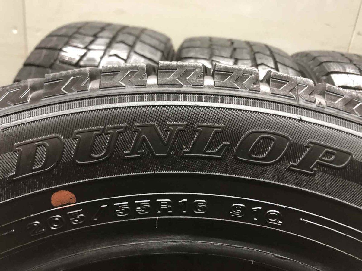 DUNLOP WINTER MAXX WM02 205/55R16 16インチ スタッドレス 4本 22年製 