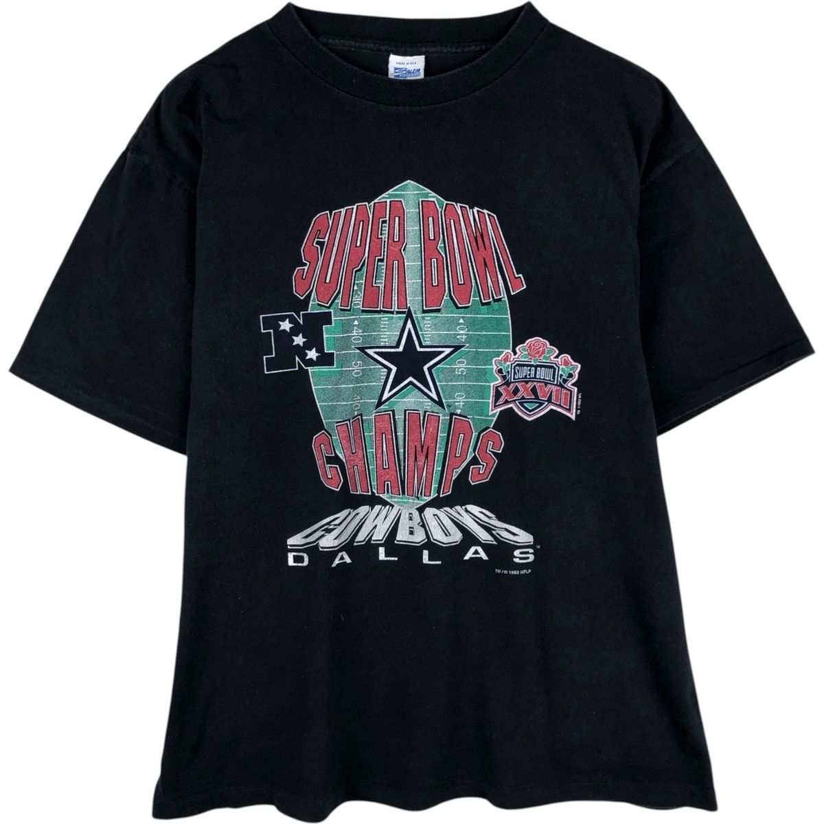 90s ダラス・カウボーイズ スーパーボウル チャンピオン1992年 Tシャツ