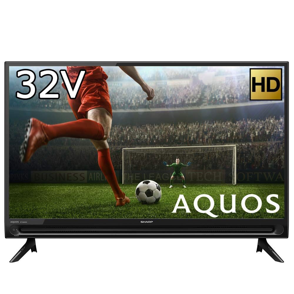 動作確認済】【中古】本体・リモコンのみ シャープ 32型 液晶テレビ 