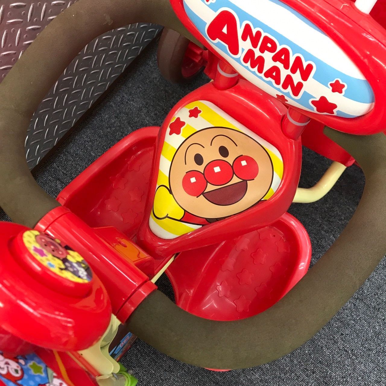アンパンマン おでかけ三輪車 ブザー付 それいけ！ アンパンマン