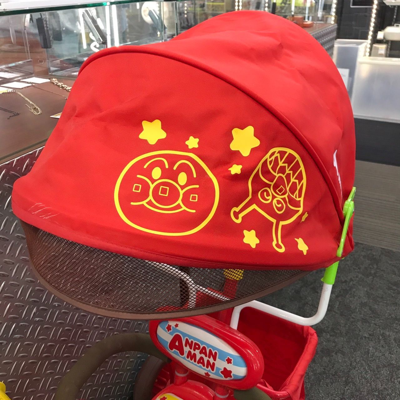 アンパンマン おでかけ三輪車 ブザー付 それいけ！ アンパンマン
