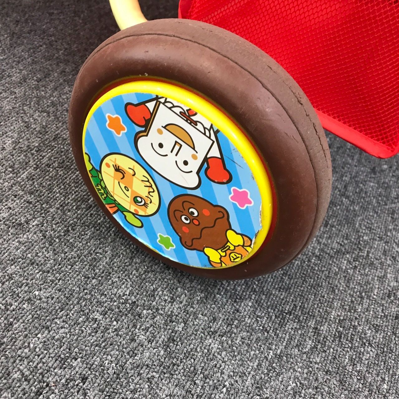 アンパンマン おでかけ三輪車 ブザー付 それいけ！ アンパンマン