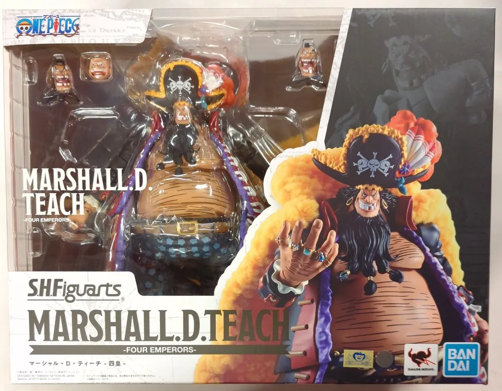 【美品4枚セット】マーシャル・D・ティーチ 2026年最新】S.H.Figuarts マーシャル・D・ティーチの人気アイテム