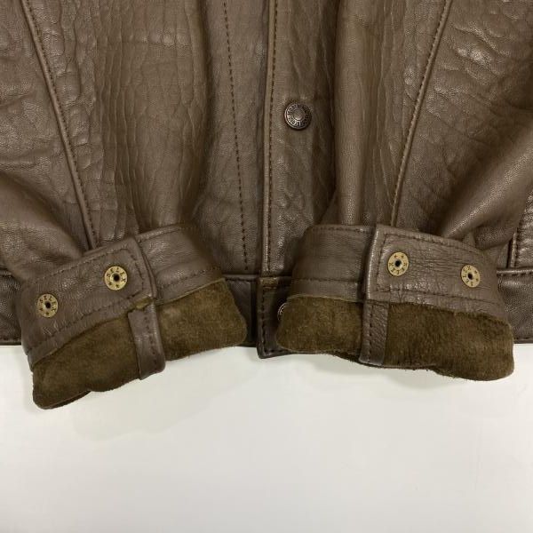 中古】TENDERLOIN 3rd シープスキン レザージャケット サイズXS